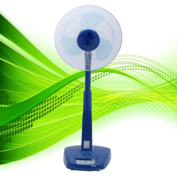 Ventilateur permanent de conversion automatique AC &amp; DC de 16 &quot;, ventilateur rechargeable, ventilateur moteur